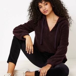LOFT Sherpa Hoodie